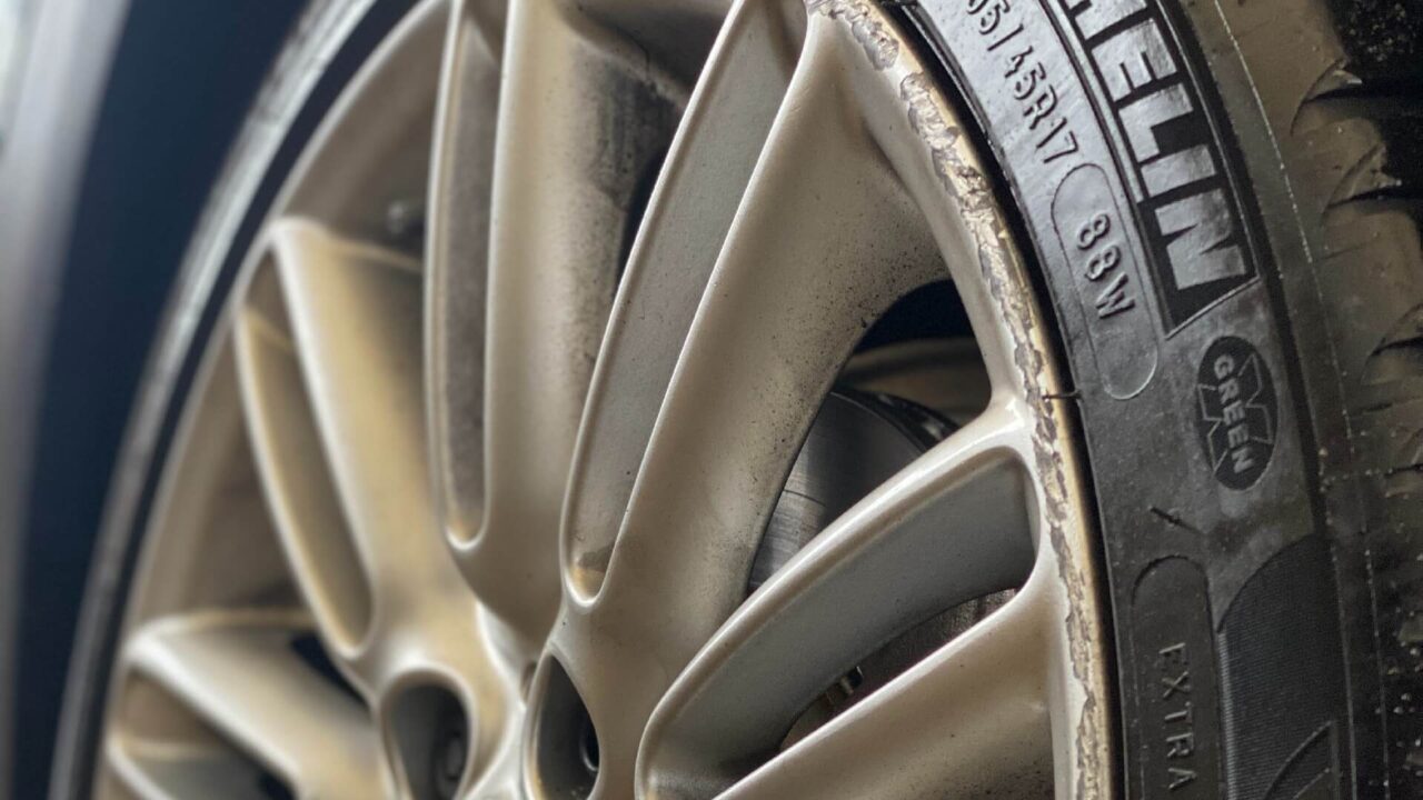 Kerbed Painted Wheel Repair SMART REPAIR CENTRE