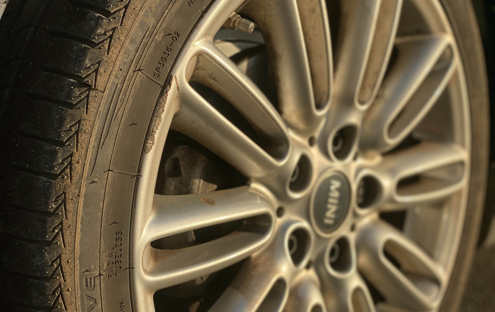 Mobile Painted Wheel damage (1) Dealership